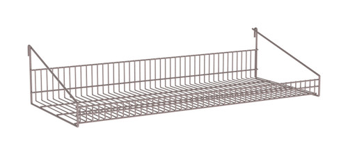 Metro GS1436K4 35.25" W x 7.75" H x 15.38" D Epoxy Coated Metal SmartWall Flat Grid Shelf