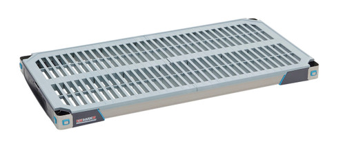 Metro MX1836G 36" W x 18" D Blue Stainless Steel Vented Polymer MetroMax i Shelf
