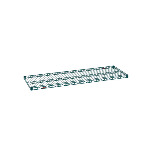 Metro 1854NK3 54" W x 18" D Green Epoxy Coated Wire Super Erecta Shelf