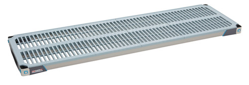 Metro MX1860G 60" W x 18" D Blue Stainless Steel Vented Polymer MetroMax i Shelf