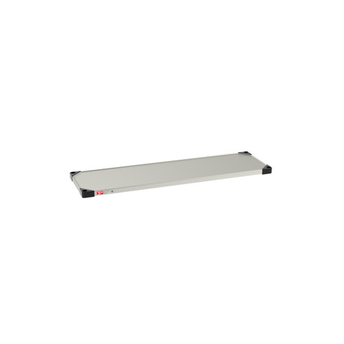 Metro 1448FS 48" W x 14" D Stainless Steel Flat Solid Super Erecta Shelf