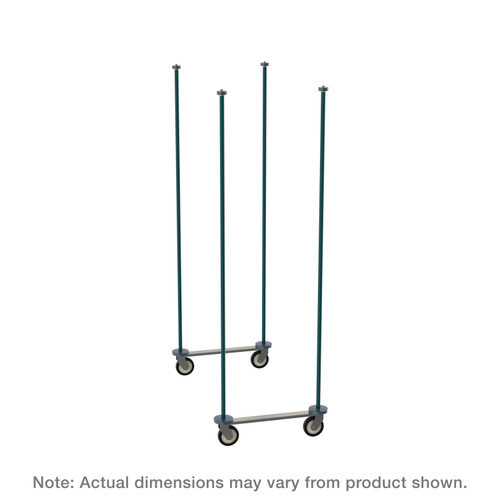 Metro TTM18K3 18" W Super Erecta Top-Track Mobile Unit Kit