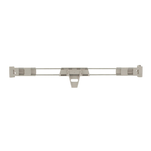 Metro PRL21-2S 2" H Polymer and Stainless Steel Super Erecta Pro Stackable Shelf Ledge