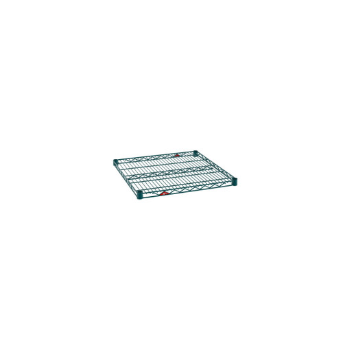 Metro 2424NK3 24" W Epoxy Coated Green Wire Super Erecta Shelf