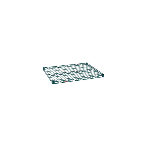 Metro 2430NK3 30" W Epoxy Coated Green Wire Super Erecta Shelf
