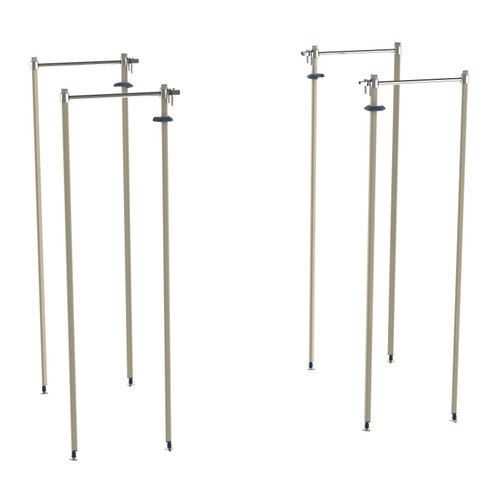 Metro MQTTE24 24" W MetroMax Q Top-Track Stationary End Unit Kit