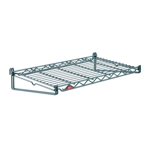 Metro FGS1224K3 24" W x 4" H x 12.69" D Epoxy Coated Metal Quick Ship - SmartWall Flat Grid Shelf