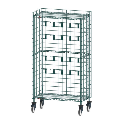 Metro CR183670-UTNK3 (4) 18" D x 60" W Mobile Utensil Rack