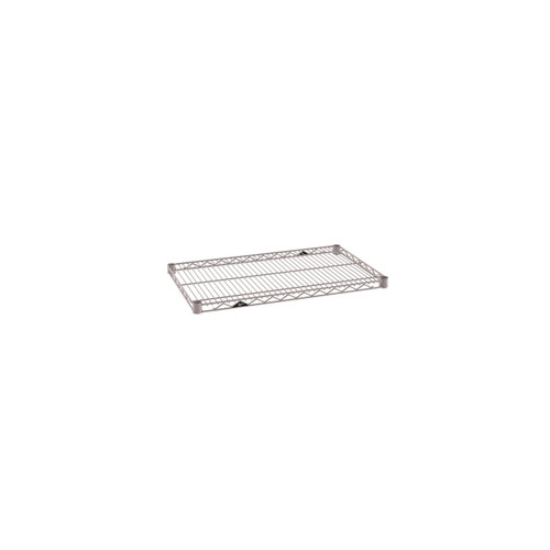 Metro 1830NK4 30" W x 18" D Gray Epoxy Coated Wire Super Erecta Shelf