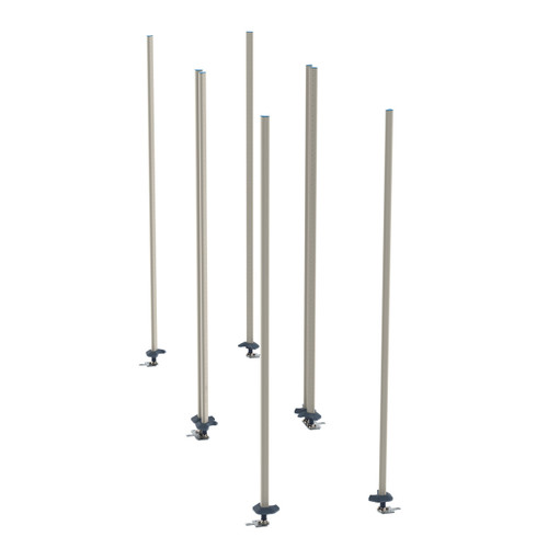 Metro LBTAX3 qwikTRAK Double Deep Intermediate Unit Kit for MetroMax iQ Storage Systems