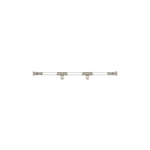 Metro PRL42-2S 2" H Polymer and Stainless Steel Super Erecta Pro Stackable Shelf Ledge