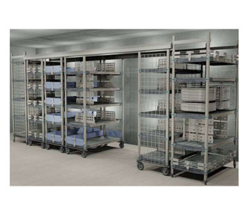 Metro MXTTM21C 21" W Polymer MetroMax Top-Track Mobile Unit Kit