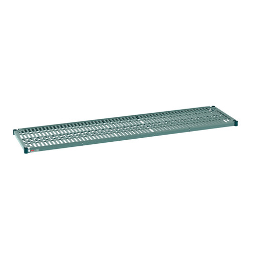 Metro PR1872NK3 72" W x 18" D Green Epoxy Coated Super Erecta Pro Shelf