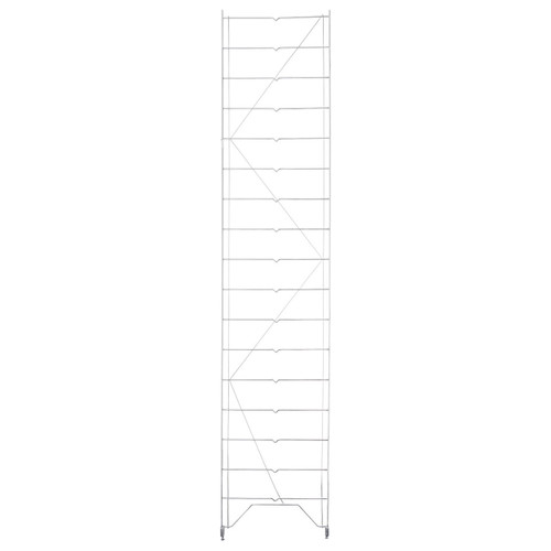 Metro 1887C 18" W x 88.5" H Chrome Stationary Regular Erecta Shelving Upright