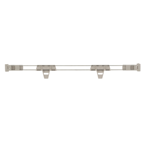 Metro PRL36-2S 2" H Polymer and Stainless Steel Super Erecta Pro Stackable Shelf Ledge