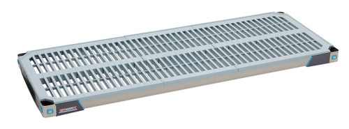Metro MX1848G 48" W x 18" D Blue Stainless Steel Vented Polymer MetroMax i Shelf