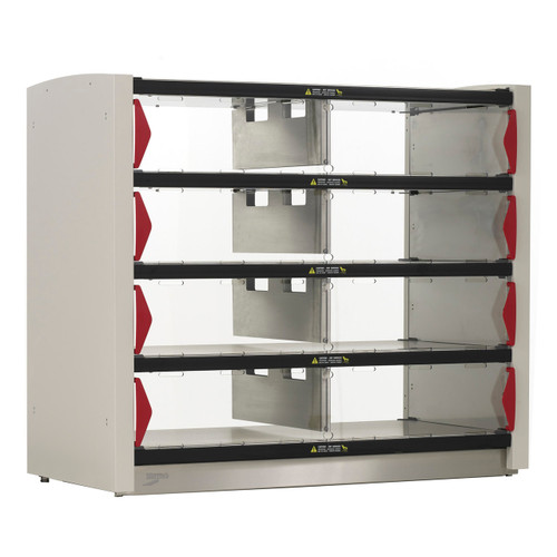 Metro PU8CD-HS1842 8 Compartments Metro2Go Order Hot Station - 120 Volts