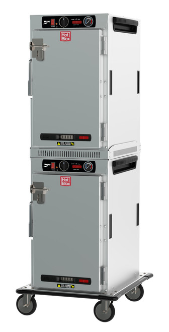 Metro HBCN16-AS-TA 24" W Aluminum Solid DoorHotBlox Insulated Heated Transport Cabinet - 120 Volts