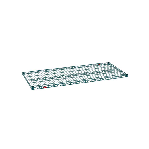 Metro 2454NK3 54" W x 24" D Green Epoxy Coated Wire Super Erecta Shelf