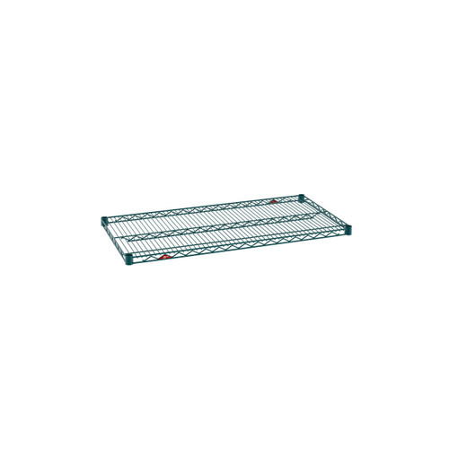 Metro 2142NK3 42" W x 21" D Green Epoxy Coated Wire Super Erecta Shelf