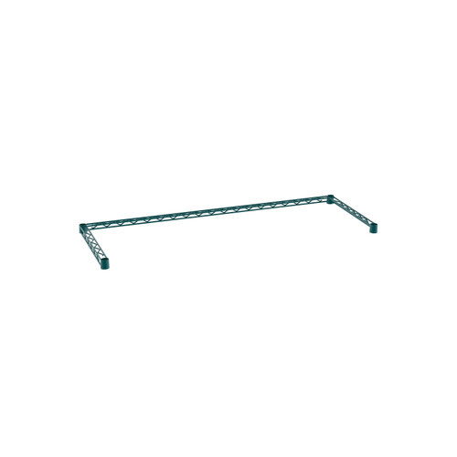 Metro SF35N3K3 48" W x 18" D Green Epoxy Coated Super Erecta 3-Sided Channel Frame