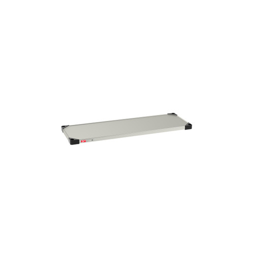 Metro 1442FS 42" W x 14" D Stainless Steel Flat Solid Super Erecta Shelf