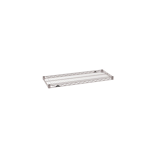 Metro 1436NK4 14" D x 36" W Epoxy Coated Gray Super Erecta Designer Shelf