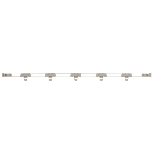 Metro PRL72-2S 2" H Polymer and Stainless Steel Super Erecta Pro Stackable Shelf Ledge