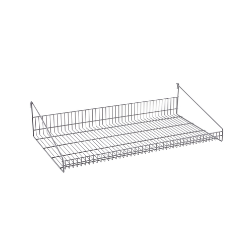 Metro GS1836K4 35.25" W x 7.75" H x 19.38" D Epoxy Coated Metal SmartWall Grid Shelf