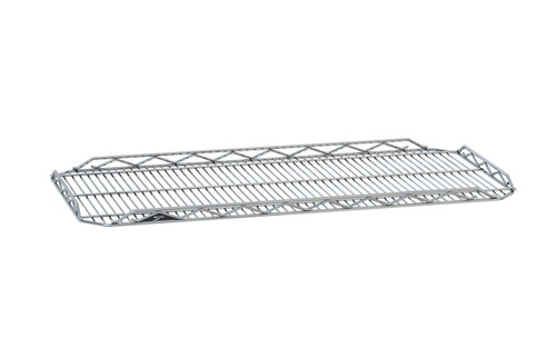 Metro HDM2436QC 36" W Chrome Wire qwikSLOT Drop Mat Shelf
