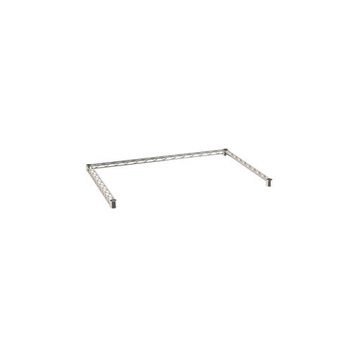 Metro SF53N3S 36" W Stainless Steel Super Erecta 3-Sided Channel Frame