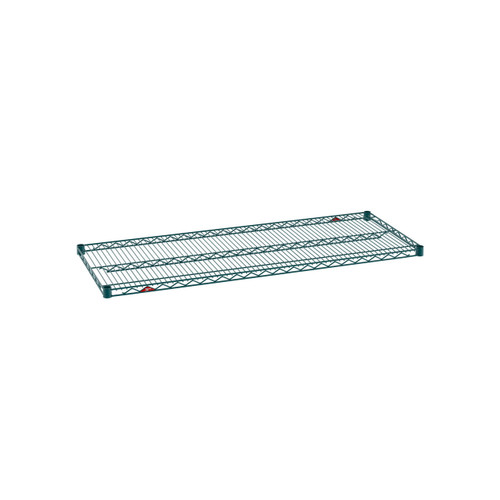 Metro 2154NK3 54" W Epoxy Coated Green Wire Super Erecta Shelf