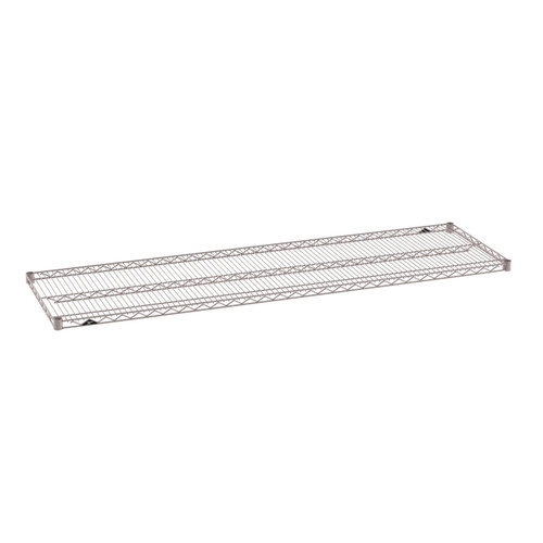 Metro 2172NK4 72" W Epoxy Coated Gray Wire Super Erecta Shelf