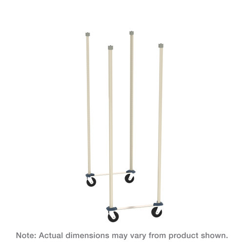 Metro MQTTM21C 21" W MetroMax Q Top-Track Mobile Unit Kit