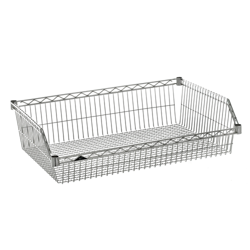 Metro BSK1836NC 36" W x 18" D Chrome Plated Wire Super Erecta Basket Shelf