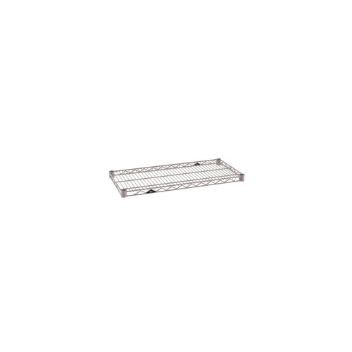 Metro 1430NK4 14" D x 30" W Epoxy Coated Gray Super Erecta Designer Shelf