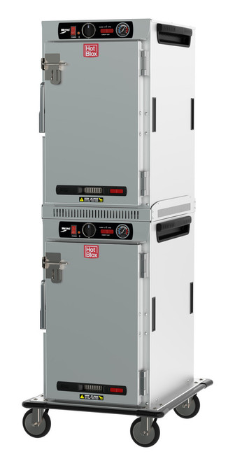 Metro HBCN16-AS-T 24" W Aluminum Solid DoorHotBlox Insulated Heated Transport Cabinet - 120 Volts