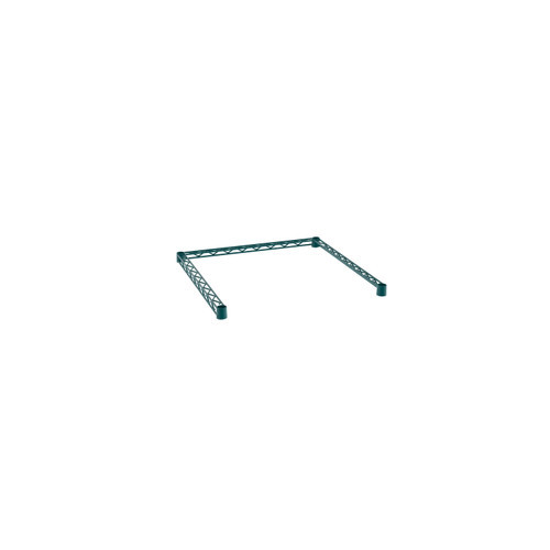 Metro SF51N3K3 24" W Green Epoxy Coated Super Erecta 3-Sided Channel Frame