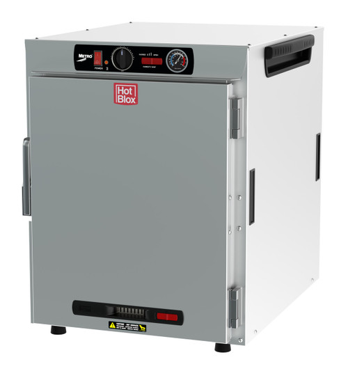 Metro HBCW8-AS-CT Aluminum Solid Door HotBlox Insulated Holding Cabinet - 120 Volts