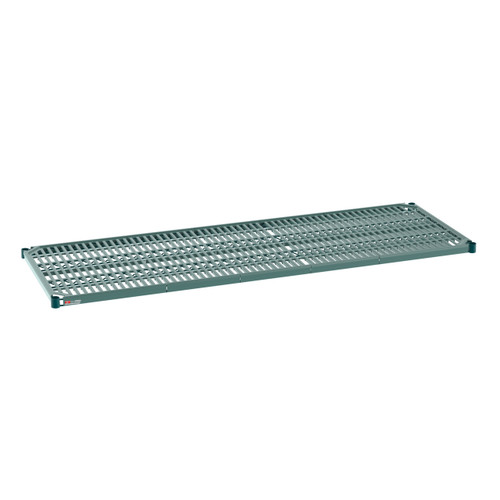 Metro PR2472NK3 72" W x 24" D Green Epoxy Coated Super Erecta Pro Shelf