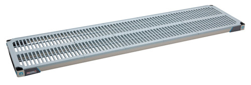 Metro MX1872G 72" W x 18" D Blue Stainless Steel Vented Polymer MetroMax i Shelf