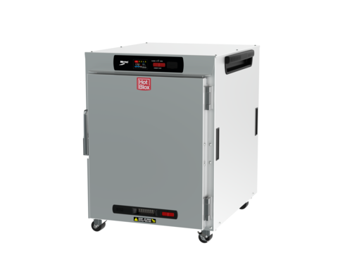 Metro HBCW8-DS-UC 25" W Stainless Steel & Galvanized Solid Door HotBlox Insulated Holding Cabinet - 120 Volts