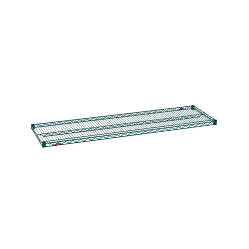 Metro 1860NK3 60" W x 18" D Green Epoxy Coated Wire Super Erecta Shelf
