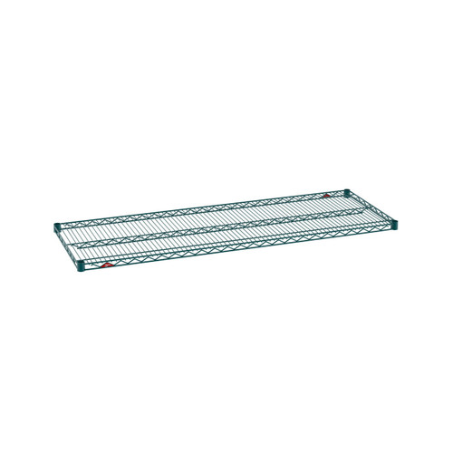 Metro 2160NK3 60" W Epoxy Coated Green Wire Super Erecta Shelf