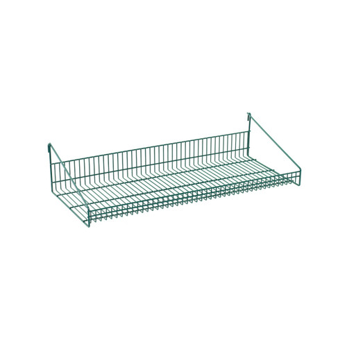 Metro GS1436K3 35.25" W x 7.75" H x 15.38" D Epoxy Coated Metal Quick Ship - SmartWall Flat Grid Shelf