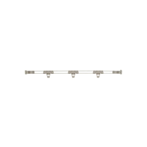 Metro PRL48-2S 2" H Polymer and Stainless Steel Super Erecta Pro Stackable Shelf Ledge