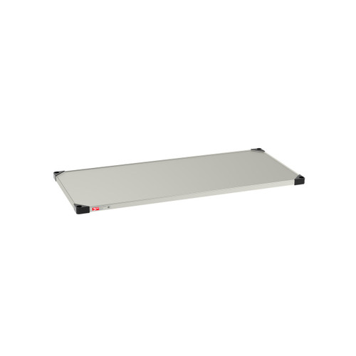 Metro 2454FS 54" D x 24" D Stainless Steel Solid Flat Super Erecta Shelf
