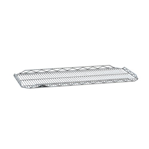 Metro HDM1448QC 48" W x 14" D Chrome Plated Wire qwikSLOT Drop Mat Shelf