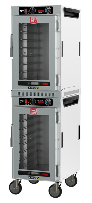 Metro HBCN16-AC-M Aluminum Solid Full Door HotBlox Insulated Holding Cabinet - 120 Volts