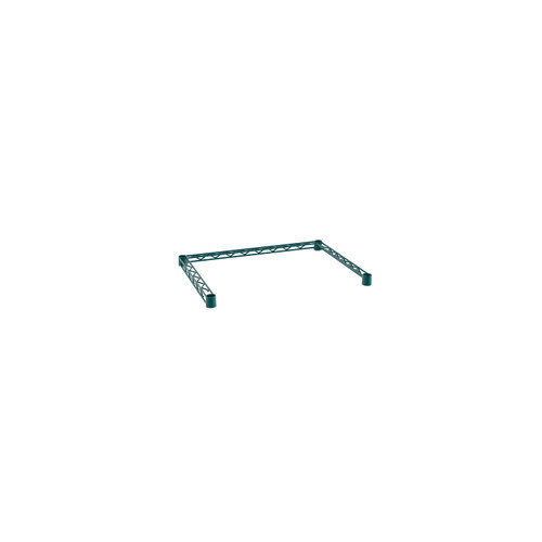 Metro SF31N3K3 24" W x 18" D Green Epoxy Coated Super Erecta 3-Sided Channel Frame